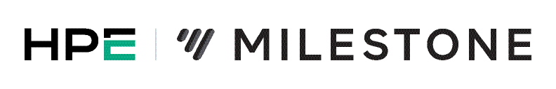 HPE and Milestone — partner lockup